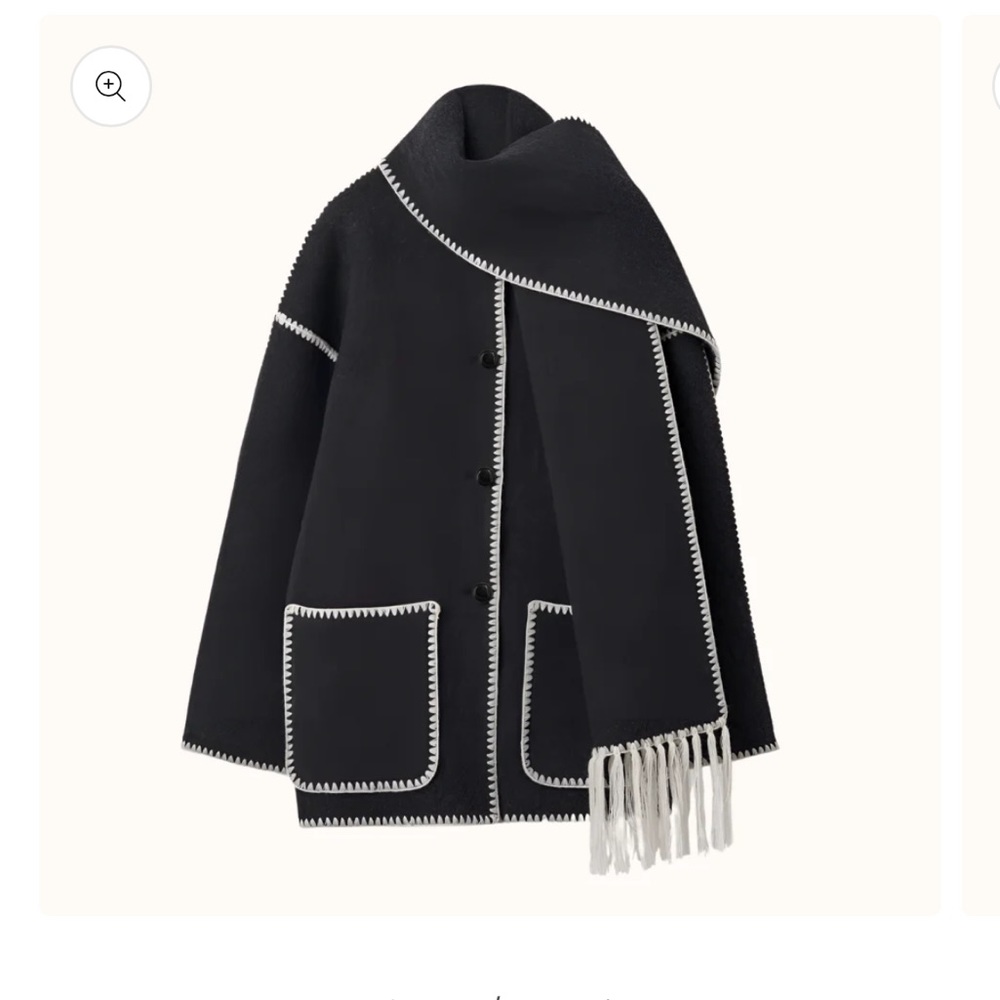 Scarf coat